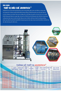 Thiết bị điều chế javen